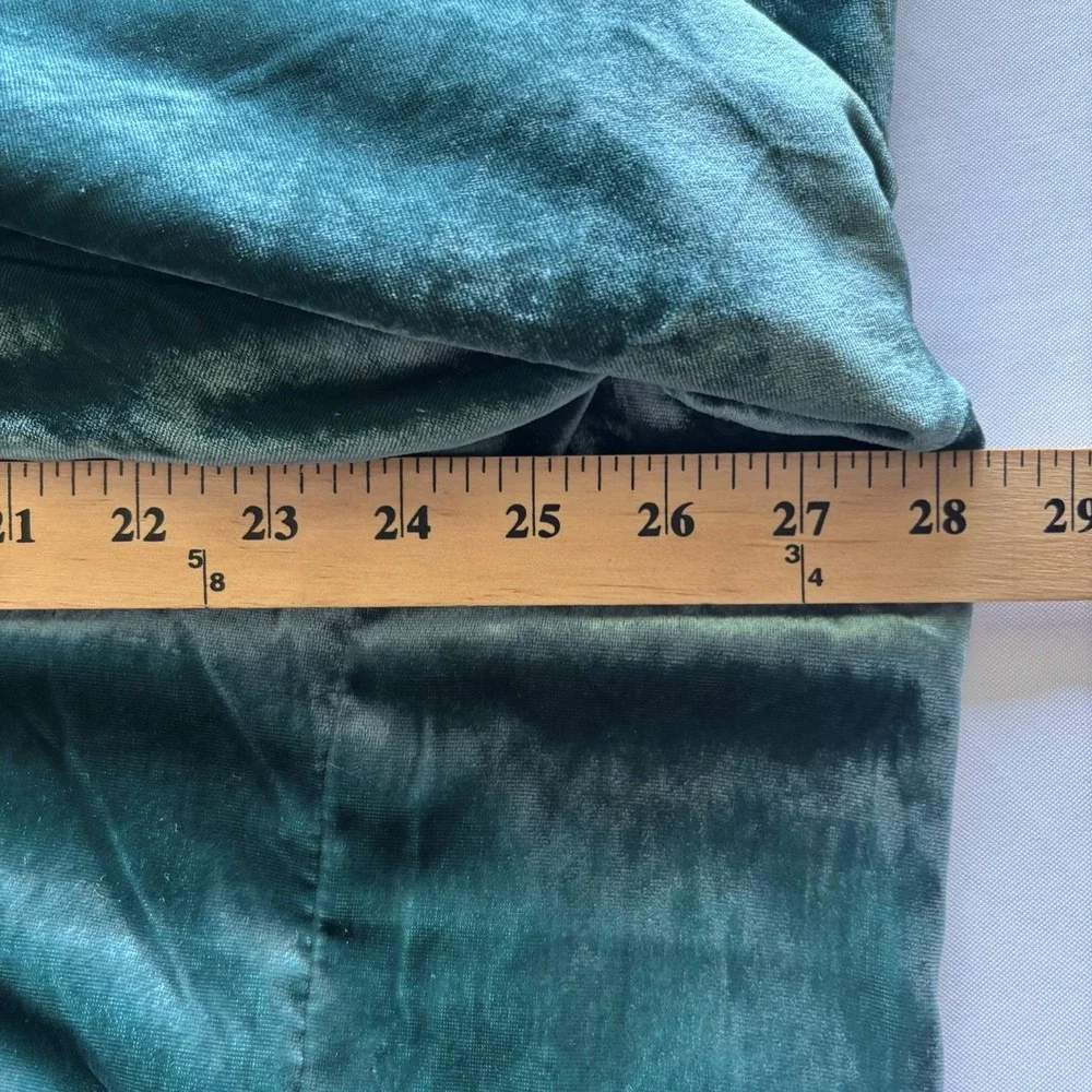 Torrid Velveteen Moto Jacket Mottled Texture‎ 4/26US Botanical Garden Green Zip